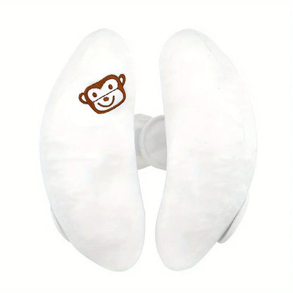 Infant Adjustable Polyester Cotton Head Support Pillow for Strollers and Seats