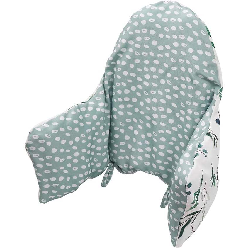 Inflatable Baby High Chair Backrest Support Cushion with Removable Cover