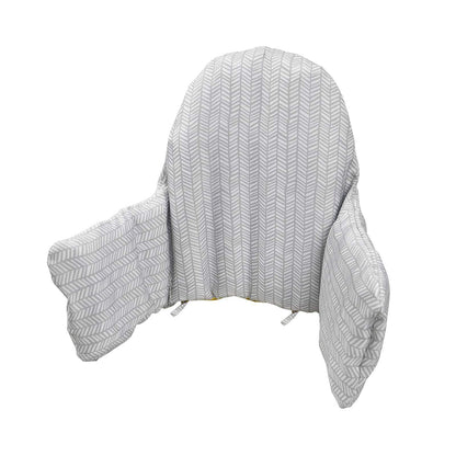 Inflatable Baby High Chair Backrest Support Cushion with Removable Cover