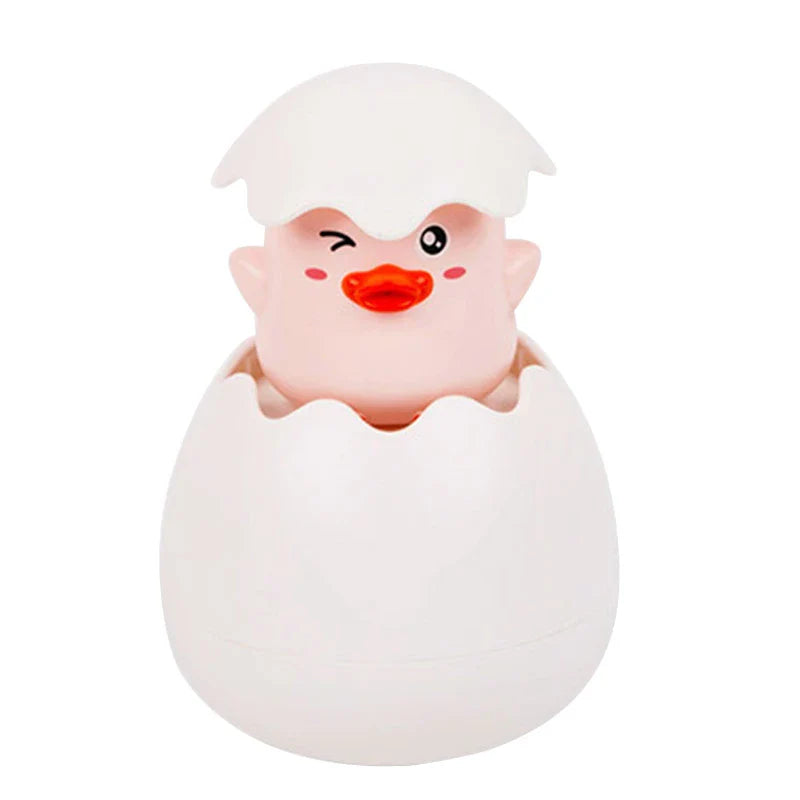 ABS Plastic Water Spraying Animal Egg Bath Toy for Infant Hygiene