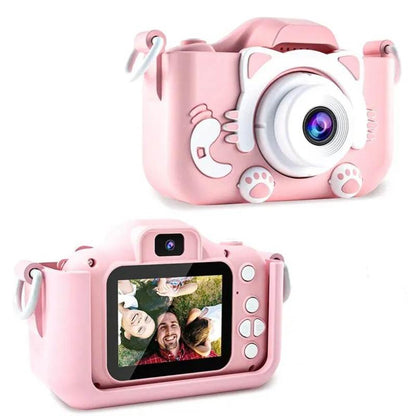 Happy Tiny Mart Dual Lens 1080P Digital Camera with Silicone Case