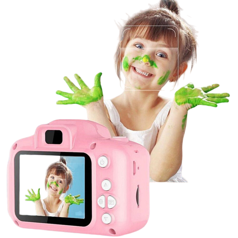 Happy Tiny Mart Dual Lens 1080P Digital Camera with Silicone Case