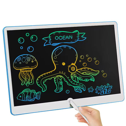 ABS Plastic 19-Inch Electronic LCD Writing Tablet for Multi-Color Drawing