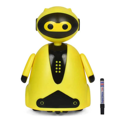 ABS Plastic Optical Sensor Line Following Robot Toy with Induction Pen