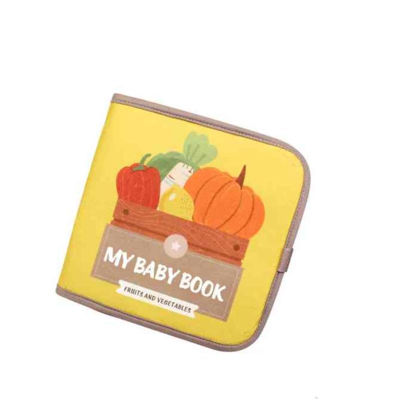 Polyester Fiber Three-Dimensional Educational Busy Book for Early Sensory Development