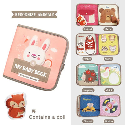 Polyester Fiber Three-Dimensional Educational Busy Book for Early Sensory Development