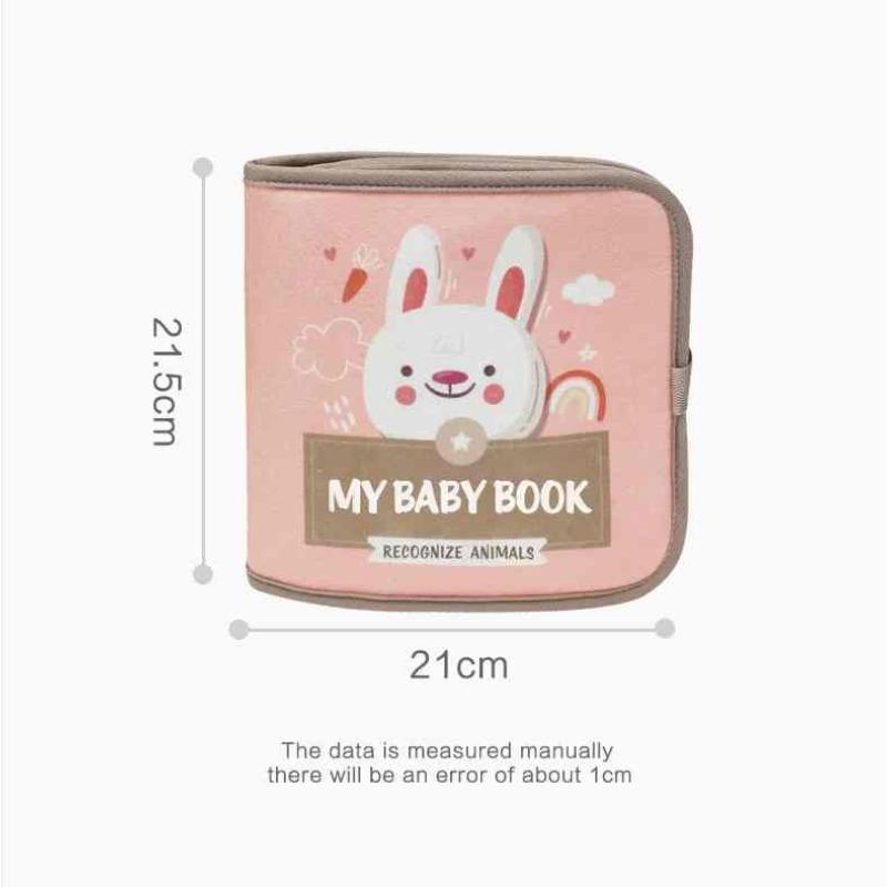 Polyester Fiber Three-Dimensional Educational Busy Book for Early Sensory Development