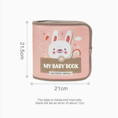 Polyester Fiber Three-Dimensional Educational Busy Book for Early Sensory Development