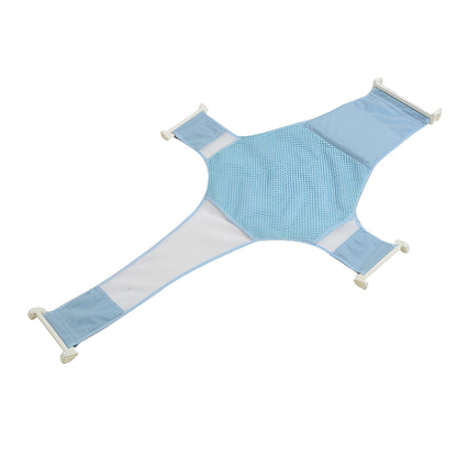 Happy Tiny Mart Cotton Mesh Adjustable Four Point Infant Bath Support Net