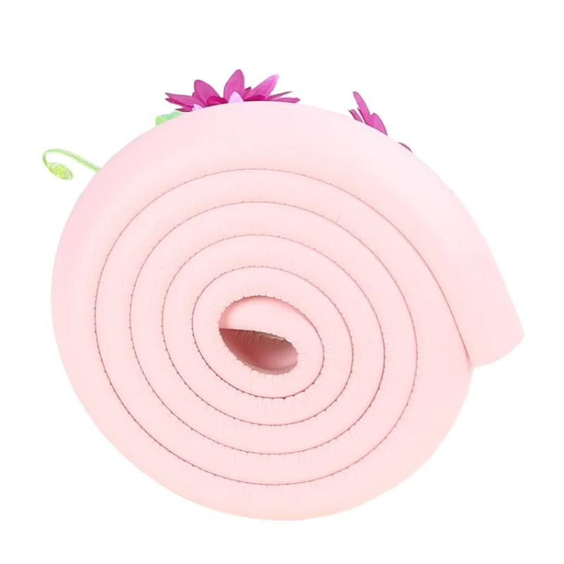 Happy Tiny Mart 2-Metre Acrylonitrile-Butadiene Rubber Foam Furniture Edge Protector