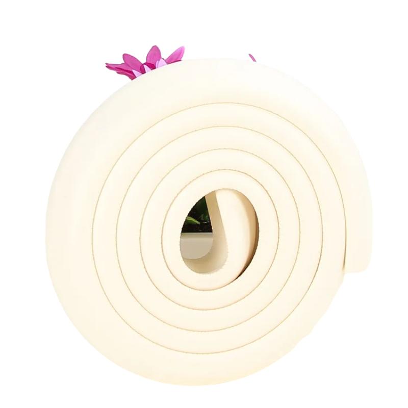 Happy Tiny Mart 2-Metre Acrylonitrile-Butadiene Rubber Foam Furniture Edge Protector