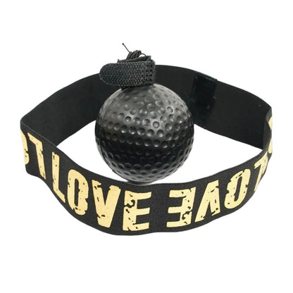 PU Material Adjustable Headband Reflex Boxing Ball for Coordination Training