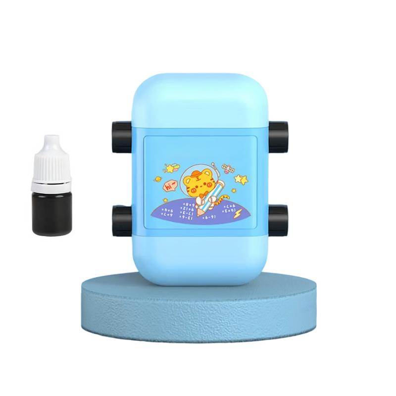 Happy Tiny Mart Plastic Roller Stamp for Arithmetic Problem Generation