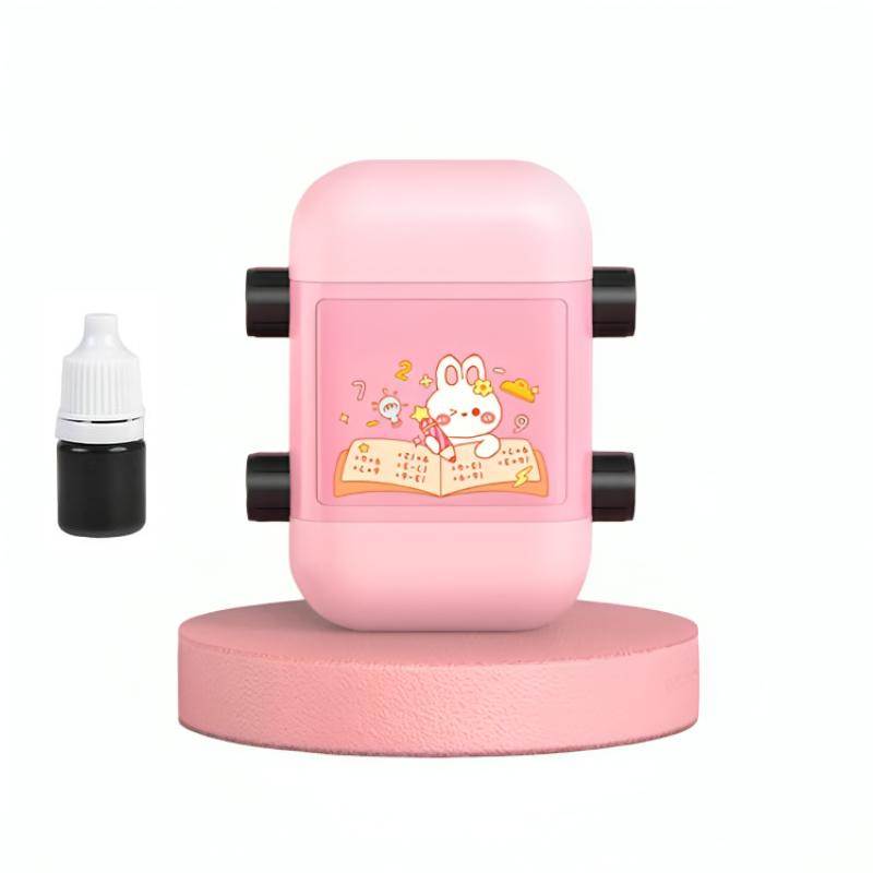 Happy Tiny Mart Plastic Roller Stamp for Arithmetic Problem Generation