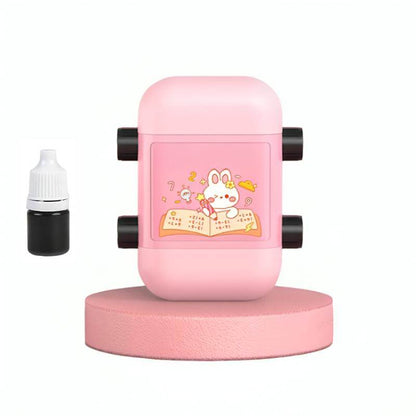 Happy Tiny Mart Plastic Roller Stamp for Arithmetic Problem Generation