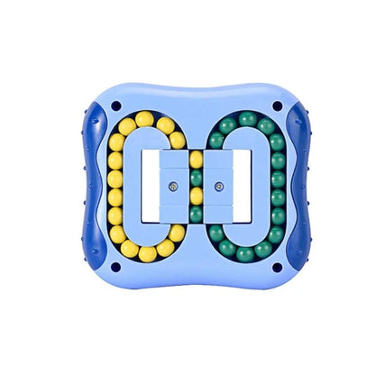 ABS Plastic Rotating Bean Cube Puzzle Toy for Logic and Motor Skills