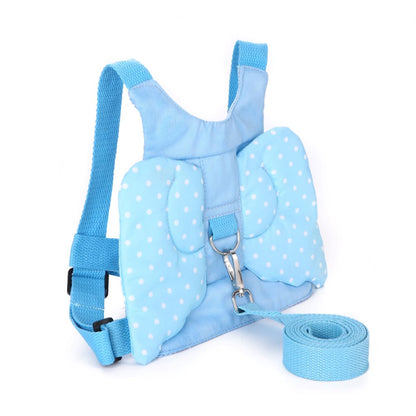 Cotton and Nylon Toddler Safety Walking Harness Backpack with Adjustable Straps
