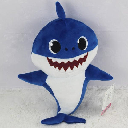 Electronic Shark Shaped Textile Toy with Integrated Sound Playback Module