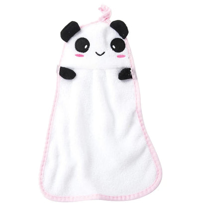 Happy Tiny Mart Microfiber Animal Theme Hand Towels for Children