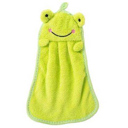 Happy Tiny Mart Microfiber Animal Theme Hand Towels for Children