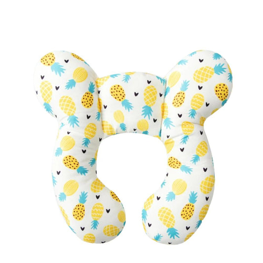 Happy Tiny Mart Soft Cotton U-Shaped Travel Pillow for Infant Neck Support