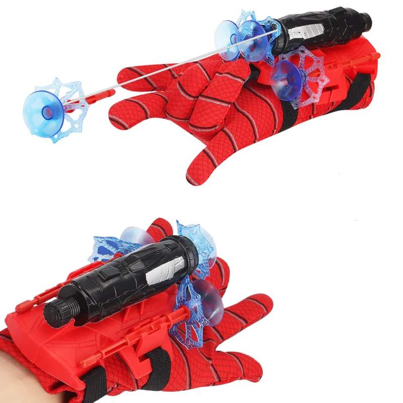 PVC Wrist Mounted Recoverable Projectile Launcher and Glove Set for Users