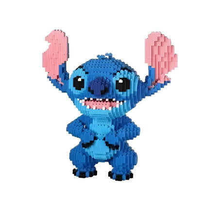 Happy Tiny Mart PVC Large Scale Character Building Block Assembly Set