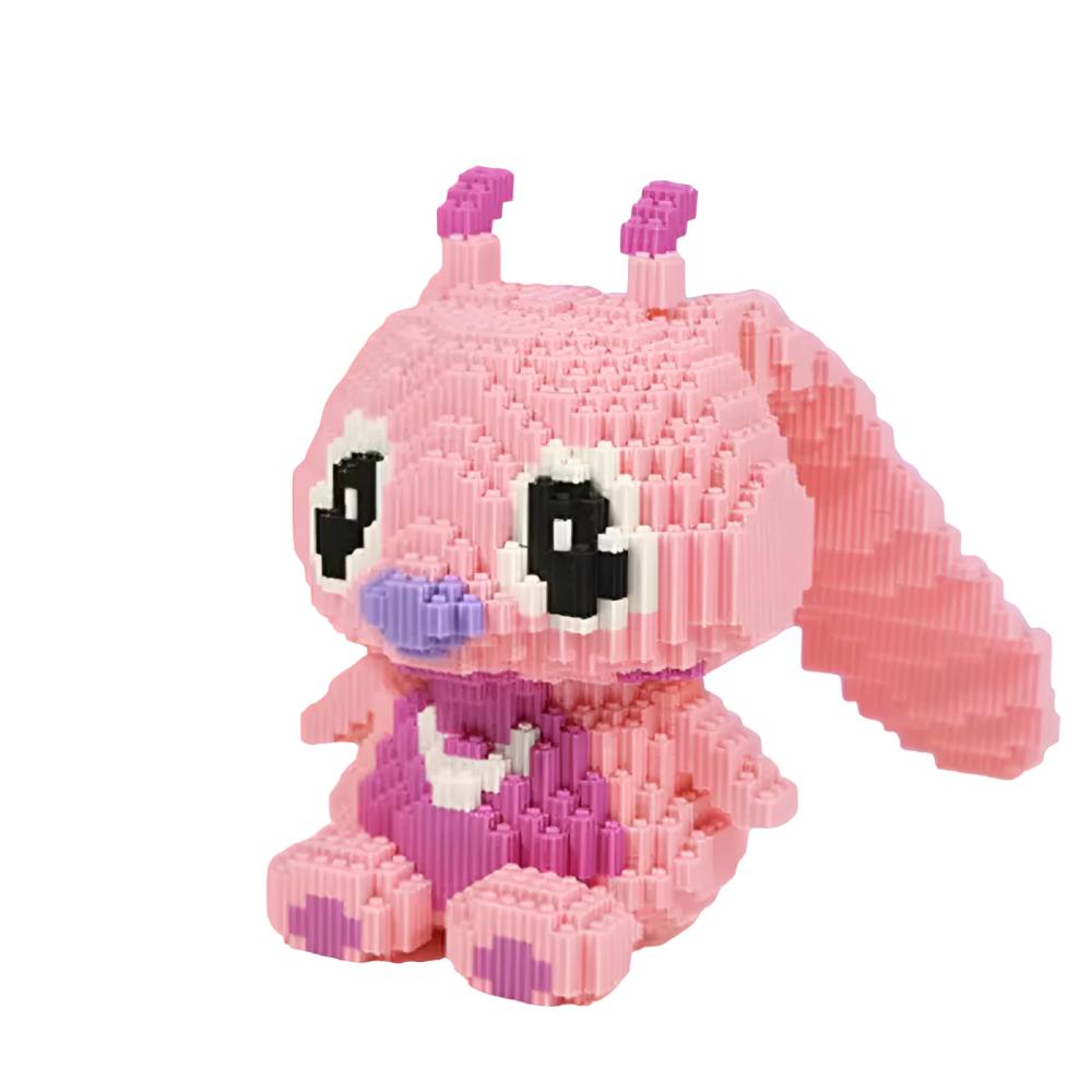 Happy Tiny Mart PVC Large Scale Character Building Block Assembly Set