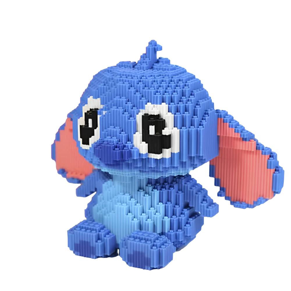 Happy Tiny Mart PVC Large Scale Character Building Block Assembly Set