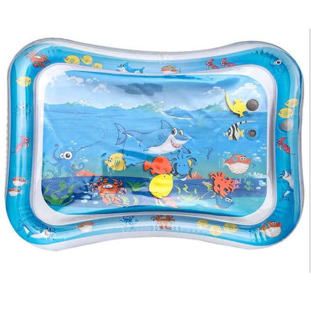 Happy Tiny Mart Inflatable PVC Water Mat for Infant Sensory Development
