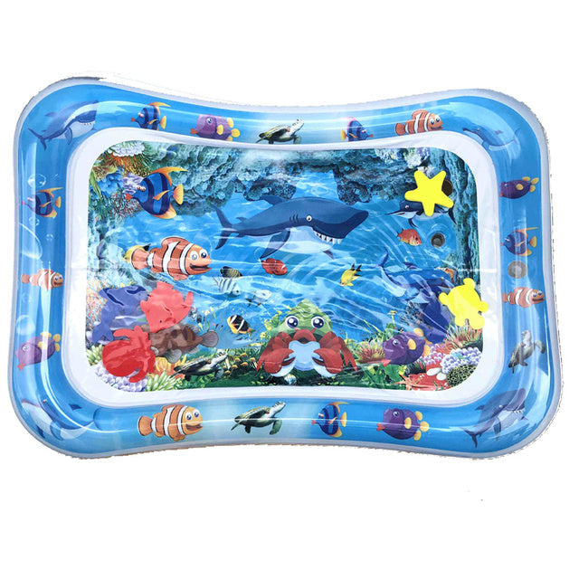 Happy Tiny Mart Inflatable PVC Water Mat for Infant Sensory Development