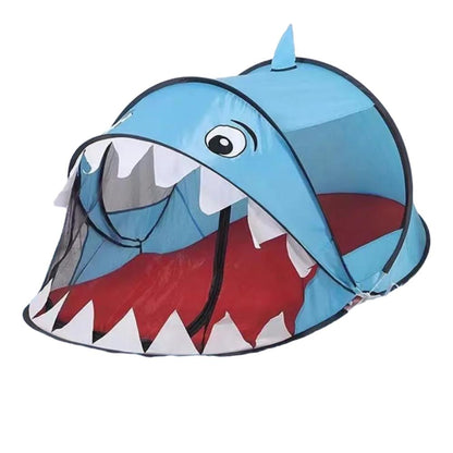 Polyester and Mesh Cartoon Pop-Up Tent for Indoor and Outdoor Use