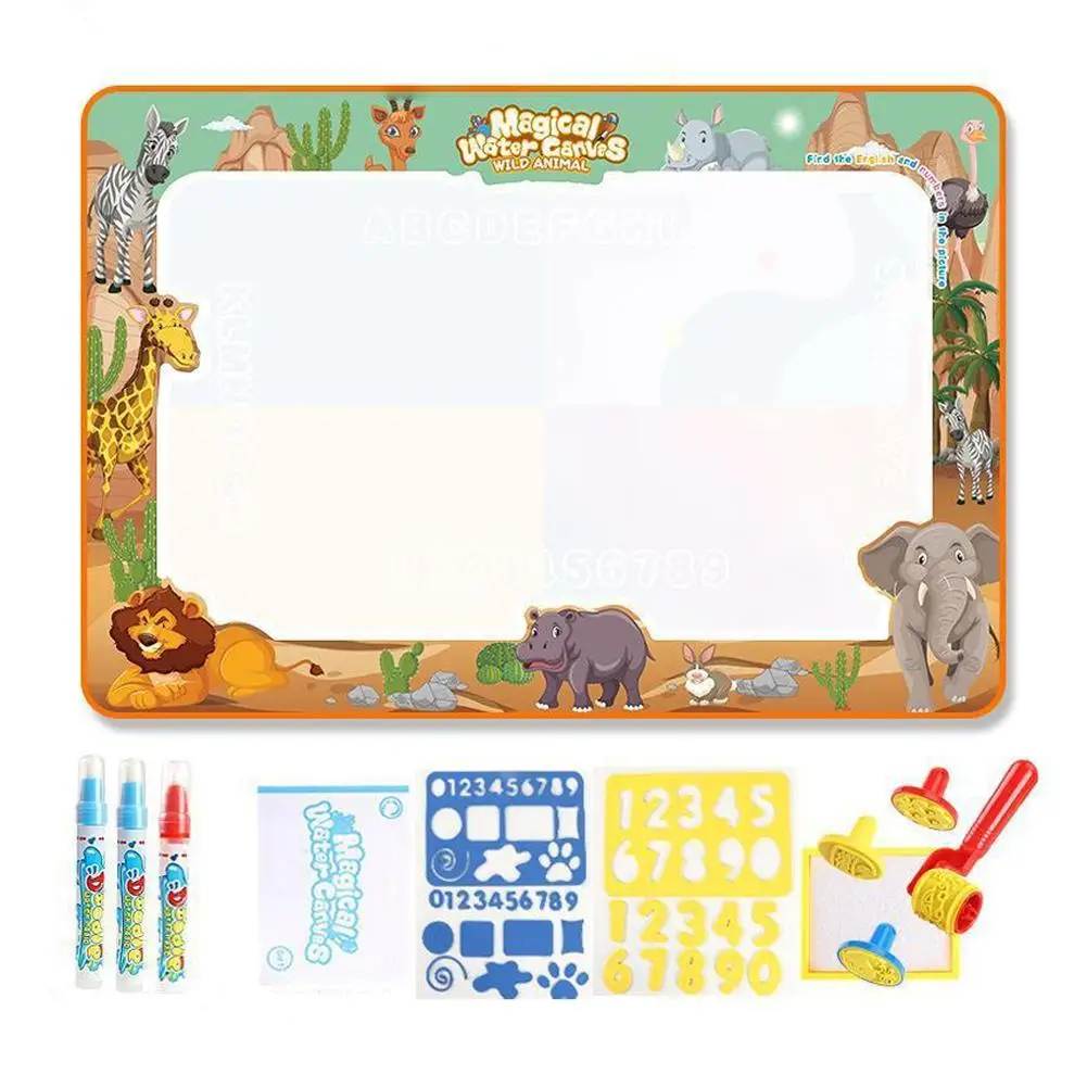 Happy Tiny Mart Water Activated Fabric Drawing Mat for Writing Practice