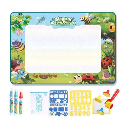 Happy Tiny Mart Water Activated Fabric Drawing Mat for Writing Practice