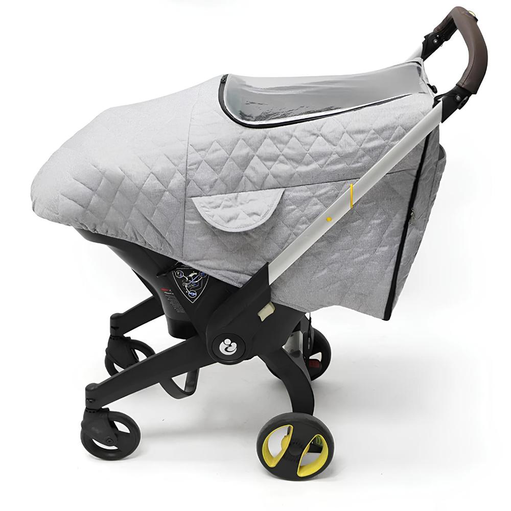 Insulated Waterproof Winter Car Seat Cover with Fleece Lining for Infants