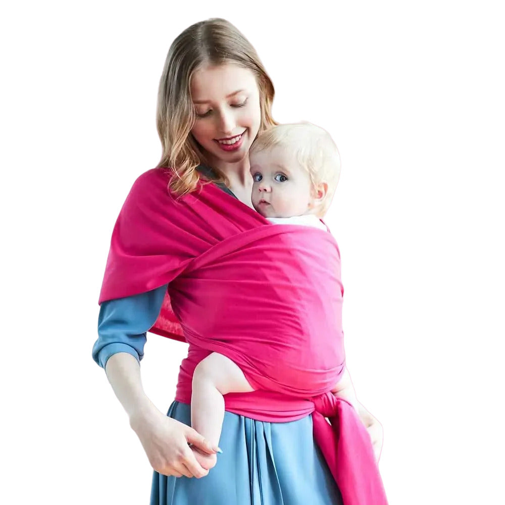 100% Cotton X-Shaped Baby Wrap Carrier for Infant Manual Transport Support