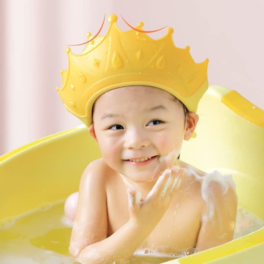 Adjustable Polypropylene and TPE Water Protection Crown Cap for Children