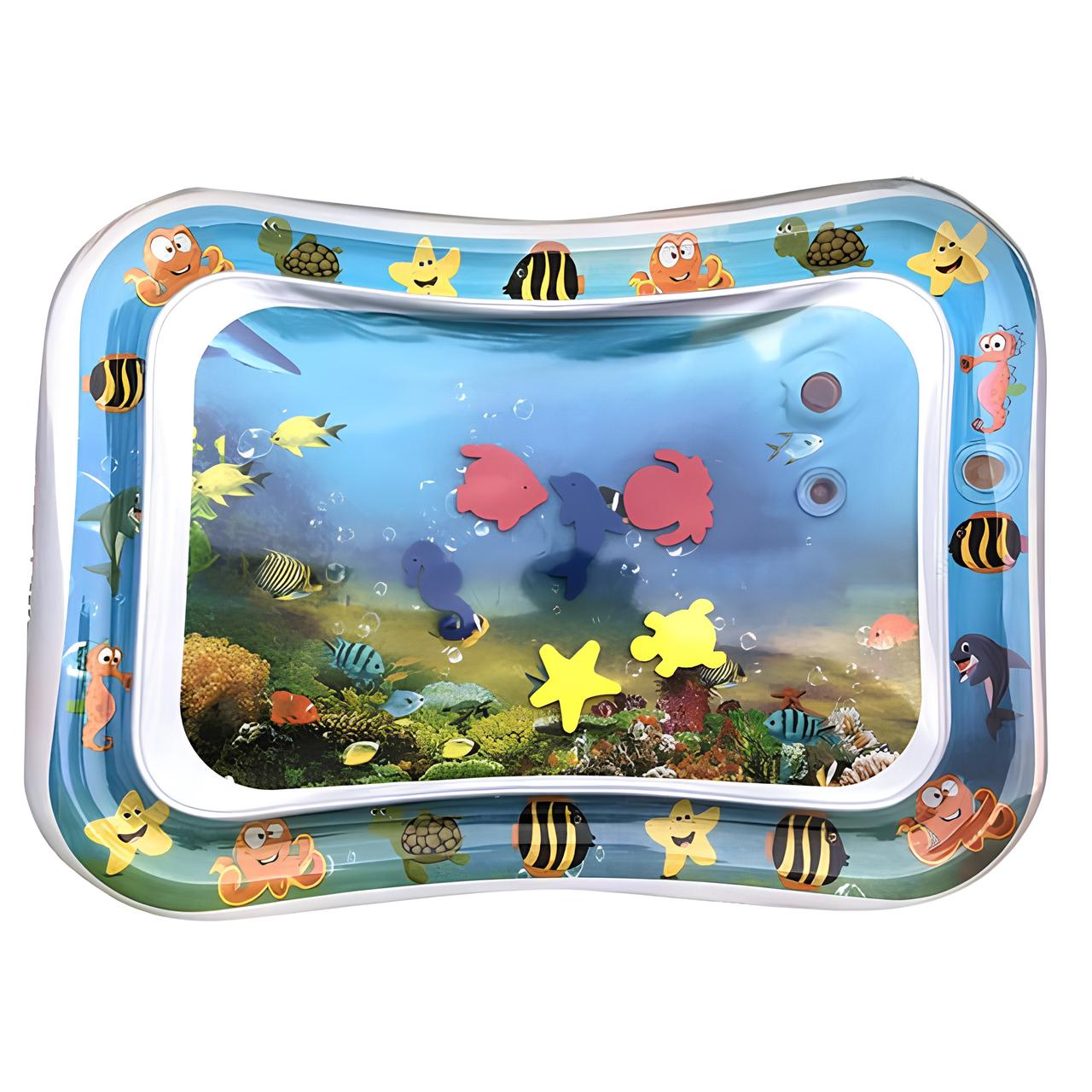 Happy Tiny Mart Inflatable PVC Water Mat for Infant Sensory Development