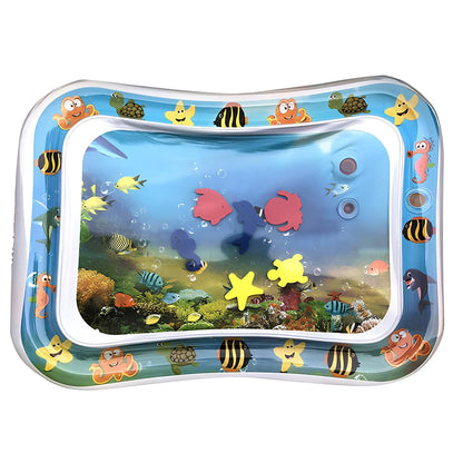 Happy Tiny Mart Inflatable PVC Water Mat for Infant Sensory Development