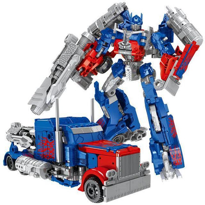 Happy Tiny Mart Plastic Mechanical Transforming Robot and Vehicle Action Figure