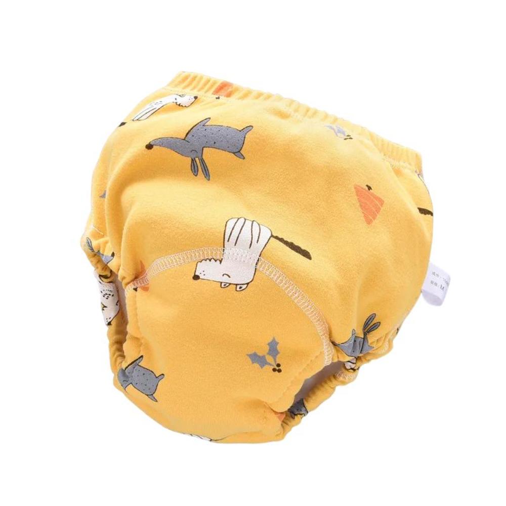 100% Cotton Reusable Baby Swim Diaper with Six Layer Absorption System
