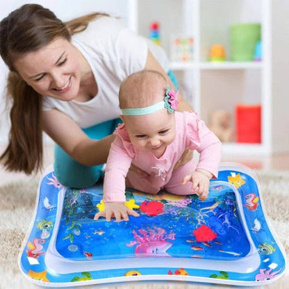 Happy Tiny Mart Inflatable PVC Water Mat for Infant Sensory Development